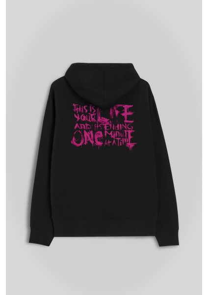 Fight Club This Is Your Life Dövüş Kulübü Ön ve Arka Baskılı Sweatshirt Kapüşonlu Hoodie fiyatları