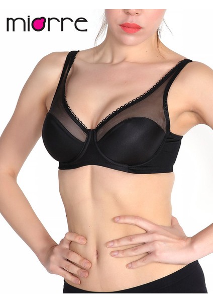 Balenli Tül Detaylı Minimizer Toparlayıcı Sütyen modelleri