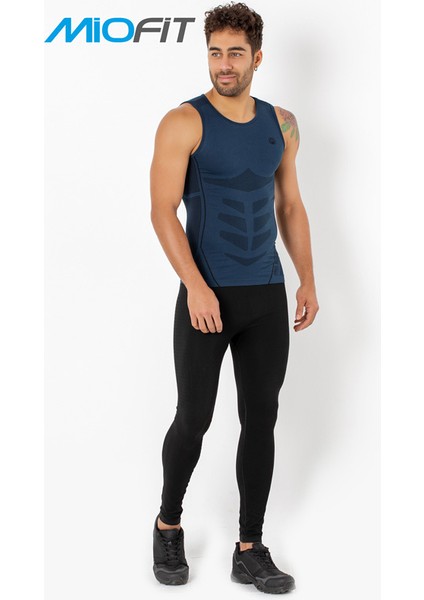 Erkek Breathable Mesh Dikişsiz Spor Atlet