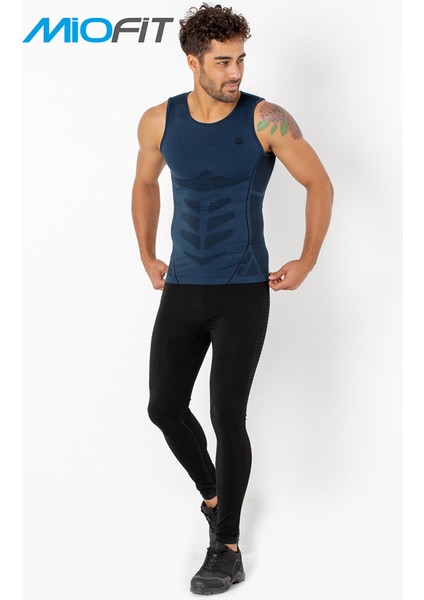 Erkek Breathable Mesh Dikişsiz Spor Atlet