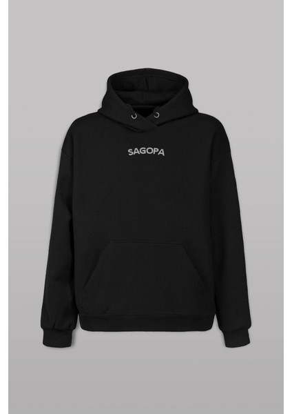 Sagopa Kajmer Tipografi Logo Kafkef Kaf Kef Ön ve Arka Baskılı Sweatshirt Kapüşonlu Hoodie fiyatları