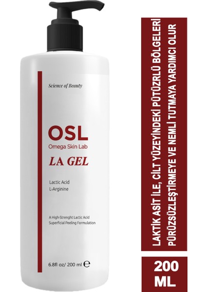 La Gel (Keratosis Pilaris, Tavuk Derisi Görünümü, Hücre Yenilenmesi)