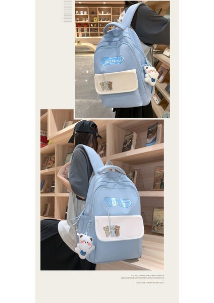 Mektup Sevimli Okul Kadın Ins Tarzı Küçük Taze Sırt Ortaokul Öğrencileri Renk Dikiş Sırt Vurdu Çantası (Yurt Dışından) fırsatları