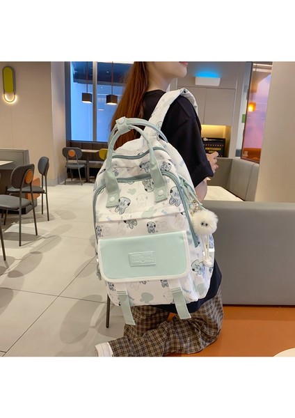 Yüksek Değerli El Tipi Sırt Öğrencileri Taze ve Tatlı Kız Sırt Japon Sevimli Okul Çantası (Yurt Dışından) fiyatları