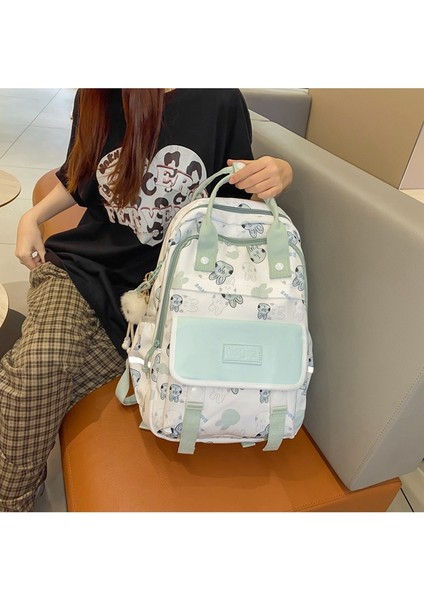 Yüksek Değerli El Tipi Sırt Öğrencileri Taze ve Tatlı Kız Sırt Japon Sevimli Okul Çantası (Yurt Dışından) indirimleri