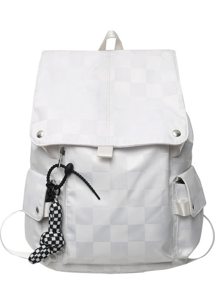 Kampüsteki Lise Öğrencileri Için Flip-Top Öğrenci Bilgisayar Okul Erkek Büyük Kapasiteli Dama Tahtası Sırt Çantası (Yurt Dışından)