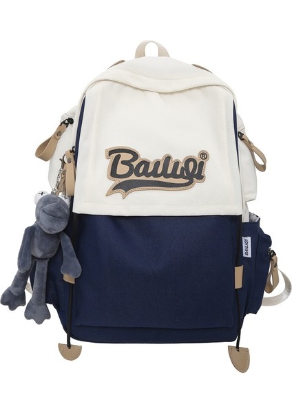 Sırt Erkek Lise Öğrencisi Okul Büyük Kapasiteli Öğrenci Okul Kadın Rahat Sırt Büyük Boy Çantası (Yurt Dışından)