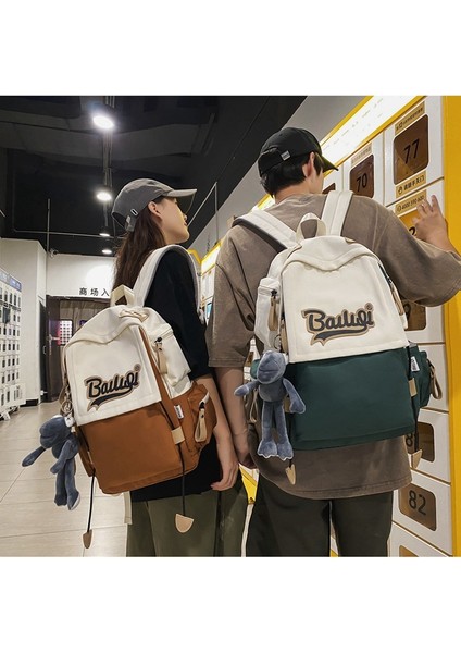 Sırt Erkek Lise Öğrencisi Okul Büyük Kapasiteli Öğrenci Okul Kadın Rahat Sırt Büyük Boy Çantası (Yurt Dışından) modelleri