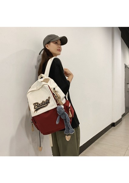 Sırt Erkek Lise Öğrencisi Okul Büyük Kapasiteli Öğrenci Okul Kadın Rahat Sırt Büyük Boy Çantası (Yurt Dışından) fırsatları