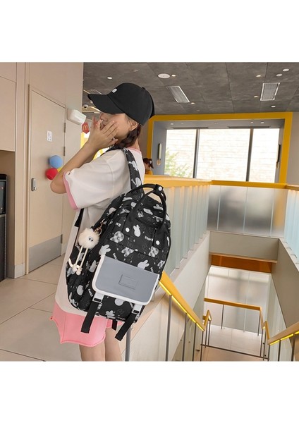Yüksek Değerli El Tipi Sırt Öğrencileri Taze ve Tatlı Kız Sırt Japon Sevimli Okul Çantası (Yurt Dışından) fiyatları