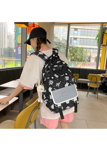Yüksek Değerli El Tipi Sırt Öğrencileri Taze ve Tatlı Kız Sırt Japon Sevimli Okul Çantası (Yurt Dışından) modelleri