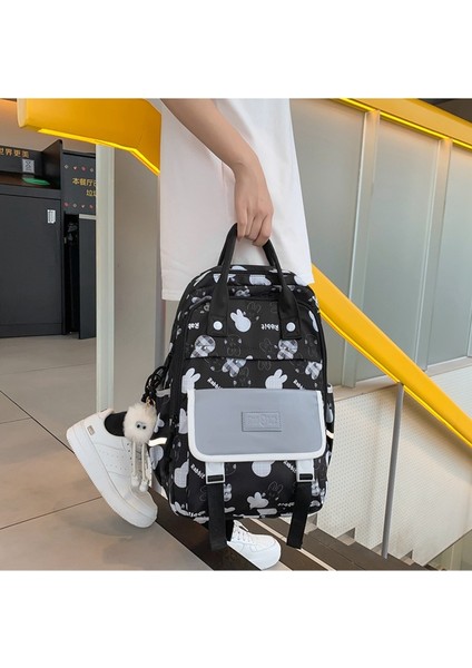 Yüksek Değerli El Tipi Sırt Öğrencileri Taze ve Tatlı Kız Sırt Japon Sevimli Okul Çantası (Yurt Dışından) fırsatları