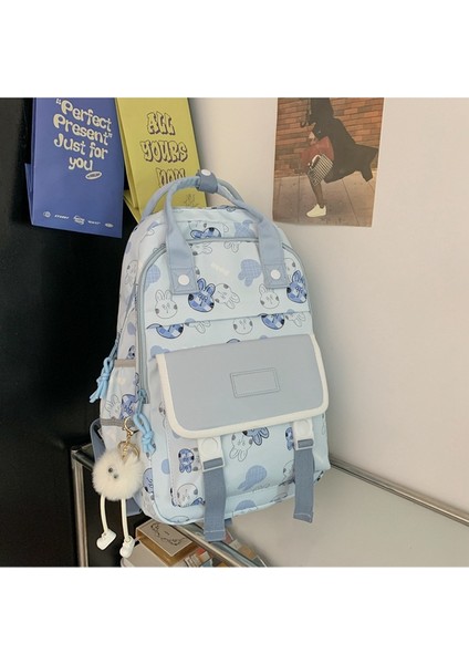 Yüksek Değerli El Tipi Sırt Öğrencileri Taze ve Tatlı Kız Sırt Japon Sevimli Okul Çantası (Yurt Dışından) modelleri