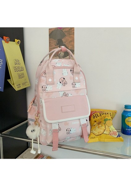 Yüksek Değerli El Tipi Sırt Öğrencileri Taze ve Tatlı Kız Sırt Japon Sevimli Okul Çantası (Yurt Dışından) fiyatları