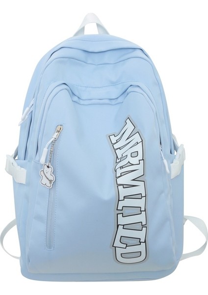 Sırt Kızlar Büyük Kapasiteli 23 Kampüs Mektupları Lise Öğrencisi Okul Çantası (Yurt Dışından)