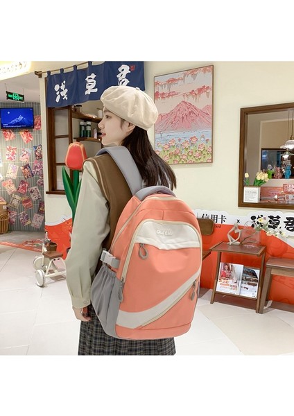 Büyük Kapasiteli Kampüs Sırt Lise Öğrencisi Okul Erkek ve Kadın Trendi Ortaokul Öğrencisi Sırt Çantası (Yurt Dışından) fiyatları