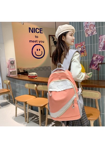 Büyük Kapasiteli Kampüs Sırt Lise Öğrencisi Okul Erkek ve Kadın Trendi Ortaokul Öğrencisi Sırt Çantası (Yurt Dışından) modelleri