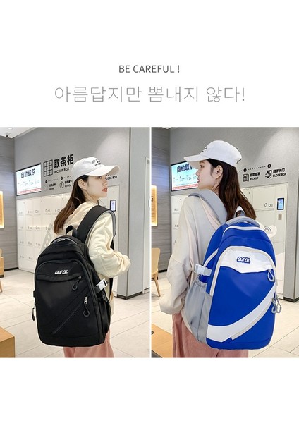 Büyük Kapasiteli Kampüs Sırt Lise Öğrencisi Okul Erkek ve Kadın Trendi Ortaokul Öğrencisi Sırt Çantası (Yurt Dışından) fırsatları