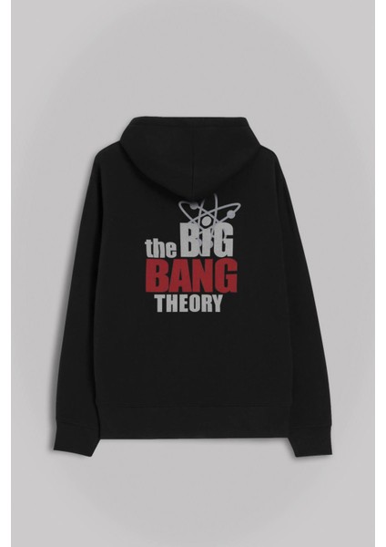 The Big Bang Theory Sheldon Choper Büyük Patlama Ön ve Arka Baskılı Sweatshirt Kapüşonlu Hoodie fiyatları