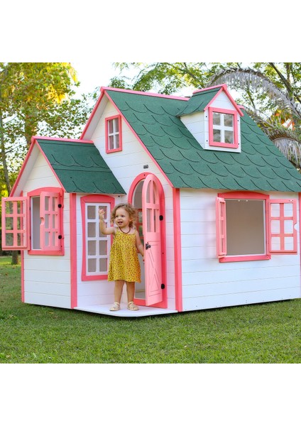 MANDU Ahşap Çocuk Oyun Evi (Playhouse) Beykoz