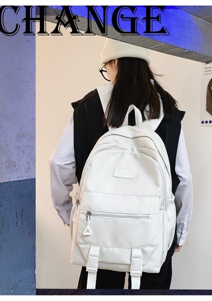 Erkek Üniversite Öğrencileri Için Okul Gündelik Büyük Kapasiteli Sırt Ortaokul Öğrencileri Seyahat Sırt Trendi Çantası (Yurt Dışından) fiyatları