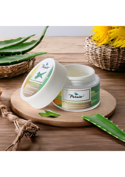 Aloe Vera & Provitamin B5 Yüz ve Göz Çevresi Nemlendirici Jel indirimleri