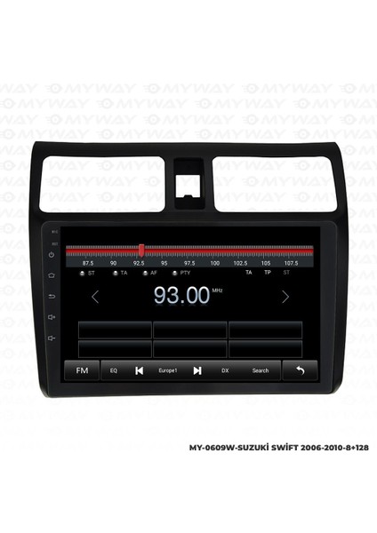 Suzuki Swift Android 12 Multimedya Carplay 4gb RAM+64GB HDD 2006-2010 Navigasyon Ekran modelleri