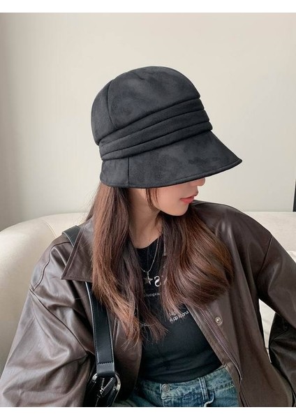Eva Sonbahar Kadınların Açık Hava Piled Mektup Etiket Havza Kapağı - Black (Yurt Dışından) fırsatları