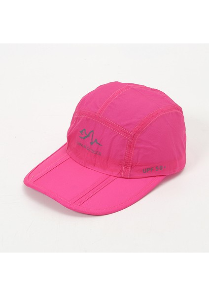 Eva Sonbahar Desen Beyzbol Şapkası Büyük Kafa Bandı Açık Moda Beyzbol Şapkası - Pink (Yurt Dışından)