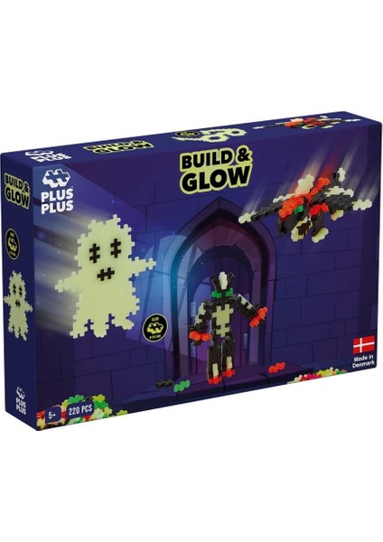 Plus Plus Plus-Plus Buıld And Glow - Glow In The Dark / 360 Pcs