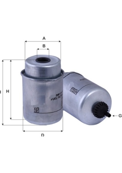 John Deere Mazot Filtresi - RE529644