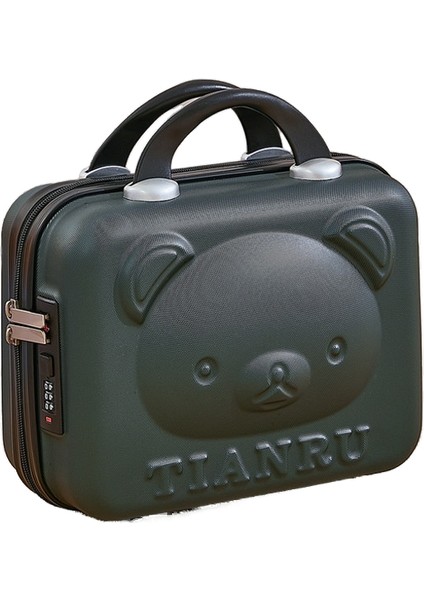 El Bagajı Kozmetik Çantası Hediye Bavul Kadın Ayı Mini Şifre Çantası (Yurt Dışından)
