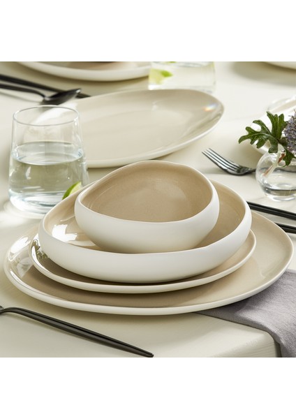 Streamline New Cupid Stoneware Seramik 59 Parça 12 Kişilik Yemek Takımı