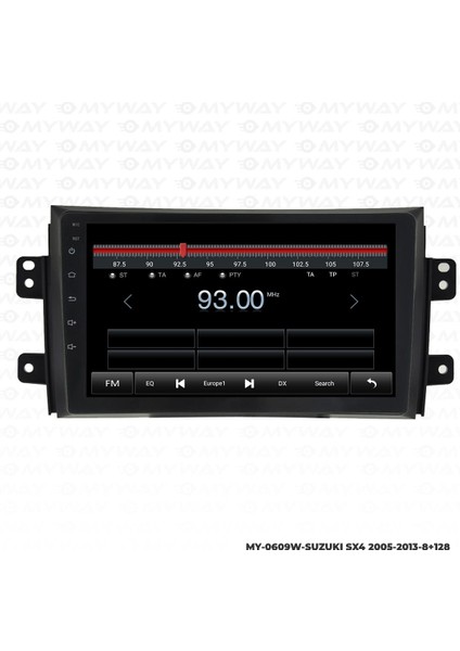 Suzuki Sx4 Android 12 Multimedya Carplay 4gb RAM+64GB HDD Navigasyon Ekran