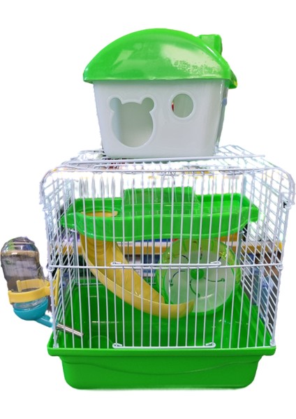 Hamster Kafesi - 25X17X23 cm - Gonzales Uyumlu
