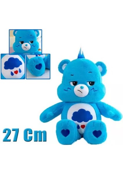 Huysuz Sevimli Ayıcık Mavi Peluş Huysuz Sevimli Ayıcık 27CM (Yurt Dışından)