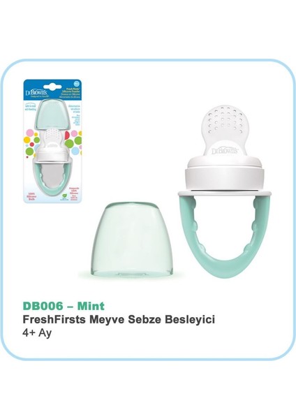 Dr. Brown's Meyve Sebze Besleyici Mint 4+ Ay