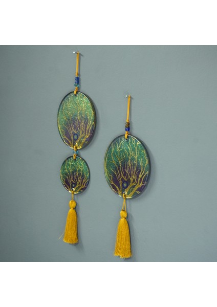 Hayat Ağacı Desenli Nazarlık Füzyon Cam Nazar Boncuğu Hediyelik Dekoratif Duvar Süsü Nazarlık Duvar Süsü Kapı Süsü Duvar Dekoru fırsatları