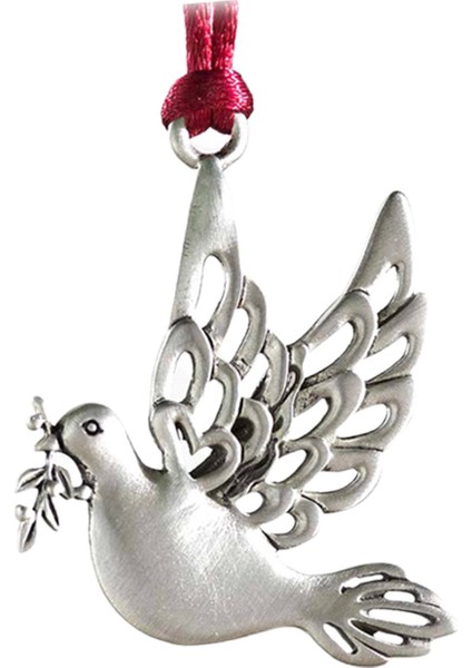 Noel Ağacı Süsü Kapı Penceresi Partisi Aksesuarları Için El Işi Güvercin (Yurt Dışından)