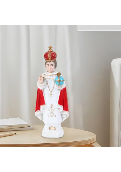 Heykelcik Dekorasyonlarıı 16.5cm Kırmızı (Yurt Dışından)