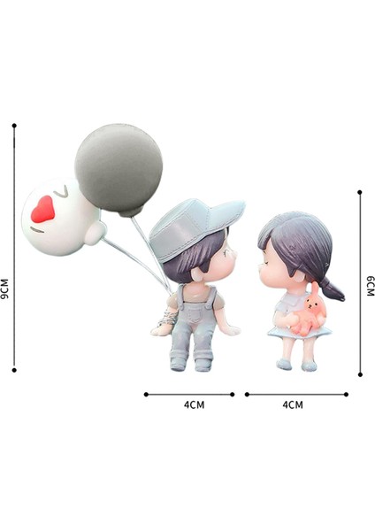 Araba Paneli Dekor Aksesuarlar Severler Gri Çift Gri Çift (Yurt Dışından) fırsatları