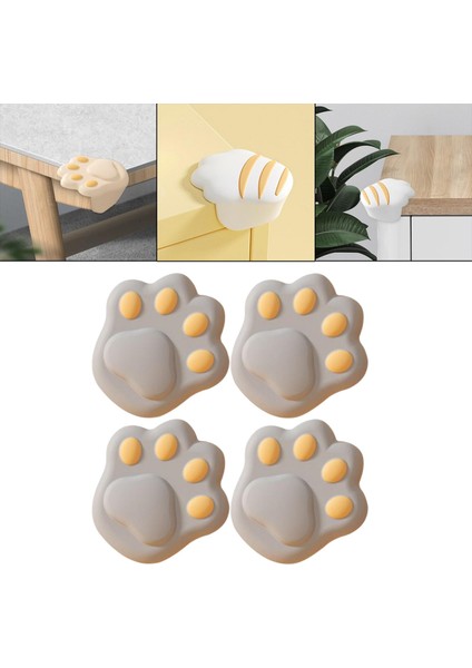 4pcsöşesi Çocuk Gri Için Anti -Çarpışma Tamponu (Yurt Dışından) modelleri