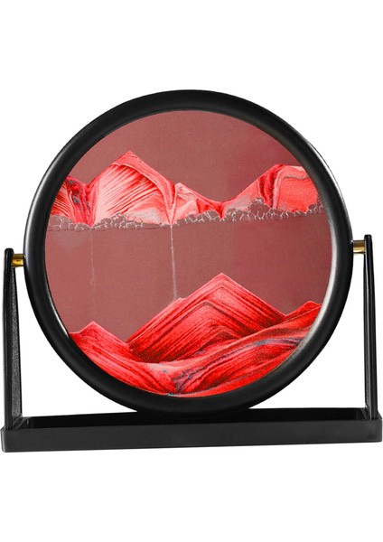 Akışlı Kum Boyası Odası Oturma Odası Süslemesi Için Kırmızı (Yurt Dışından)