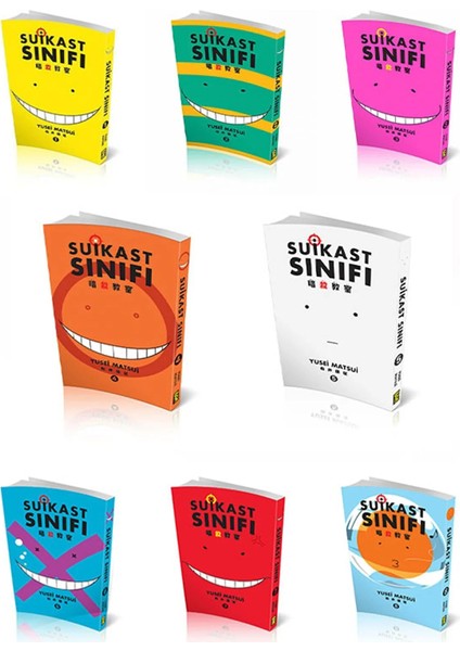Suikast Sınıfı 1-2-3-4-5-6-7-8. Ciltler Manga Seti - Yusei Matsui