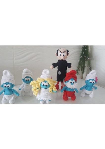 Örgü Şirinler Set (Amigurumi)
