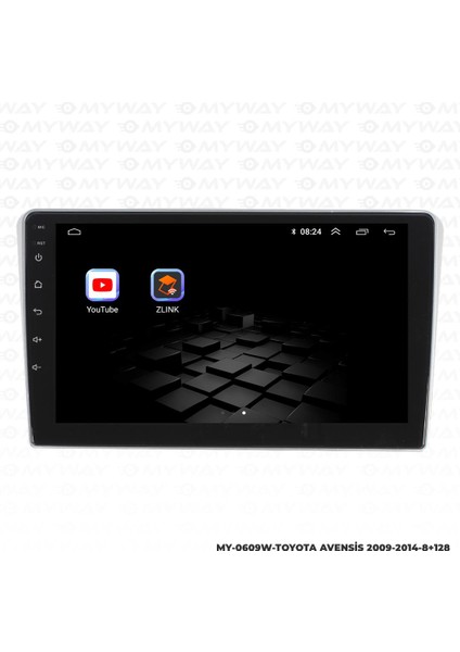 Toyota Avensis Android 12 Multimedya Carplay 4gb RAM+64GB HDD 2009-2014 Navigasyon Ekran indirimleri
