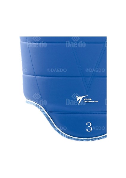 Taekwondo Wtf Onaylı Safeguard Göğüs Koruma Çift Taraflı (Kırmızı-Mavi) fırsatları