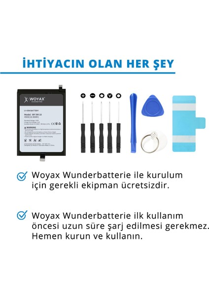 by Deji Xiaomi Redmi Note 10 Pro 5G / Poco X3 Gt Uyumlu Mucize Batarya /bm57