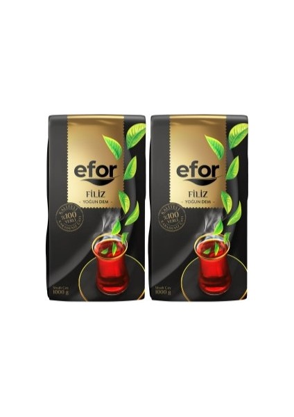 Efor Çay Efor Filiz Çay 1kg x 2'li Set