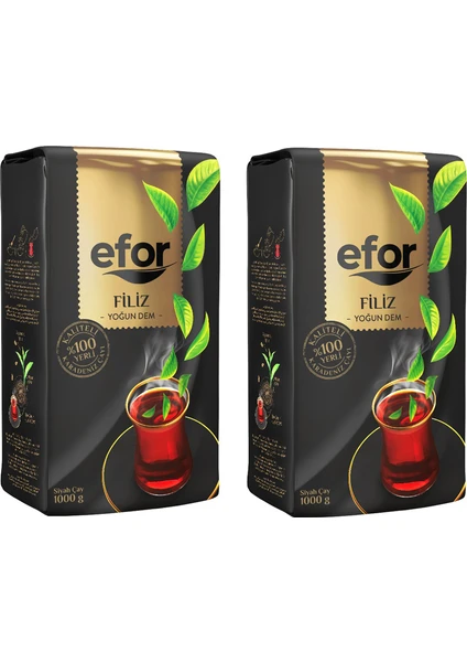 Efor Çay Efor Filiz Çay 1kg x 2'li Set